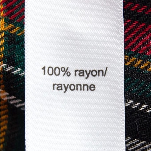 NWT Maurices Large Black and Plaid button Front Babydoll Shirtdress - Picture 5 of 7